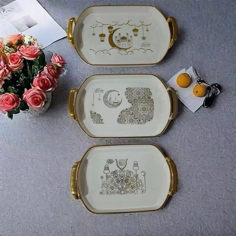 Ramadan oval tray