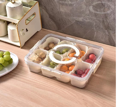 Low flat crisper box