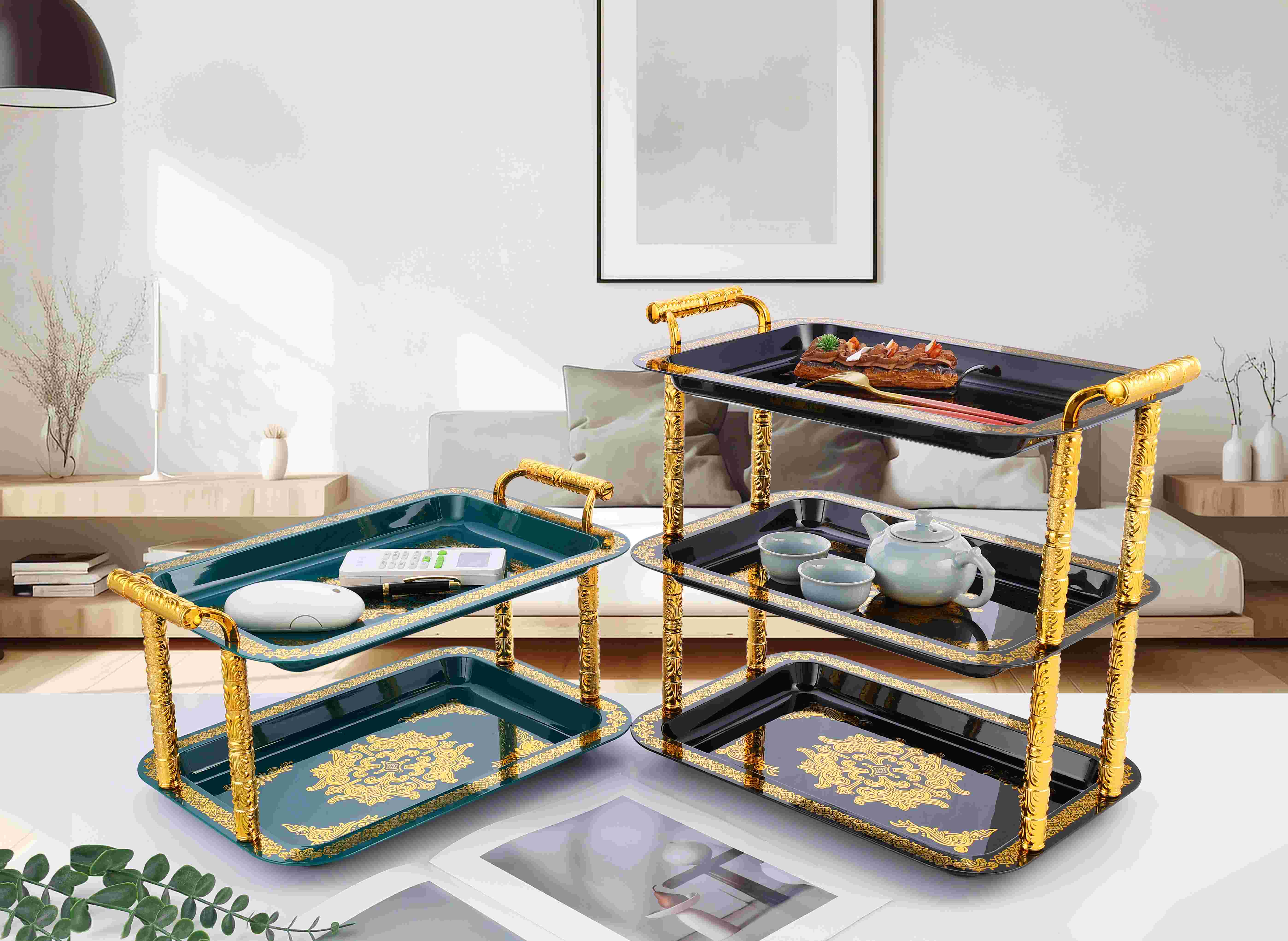 Rectangular luxury display shelves Rectangular luxury display shelves