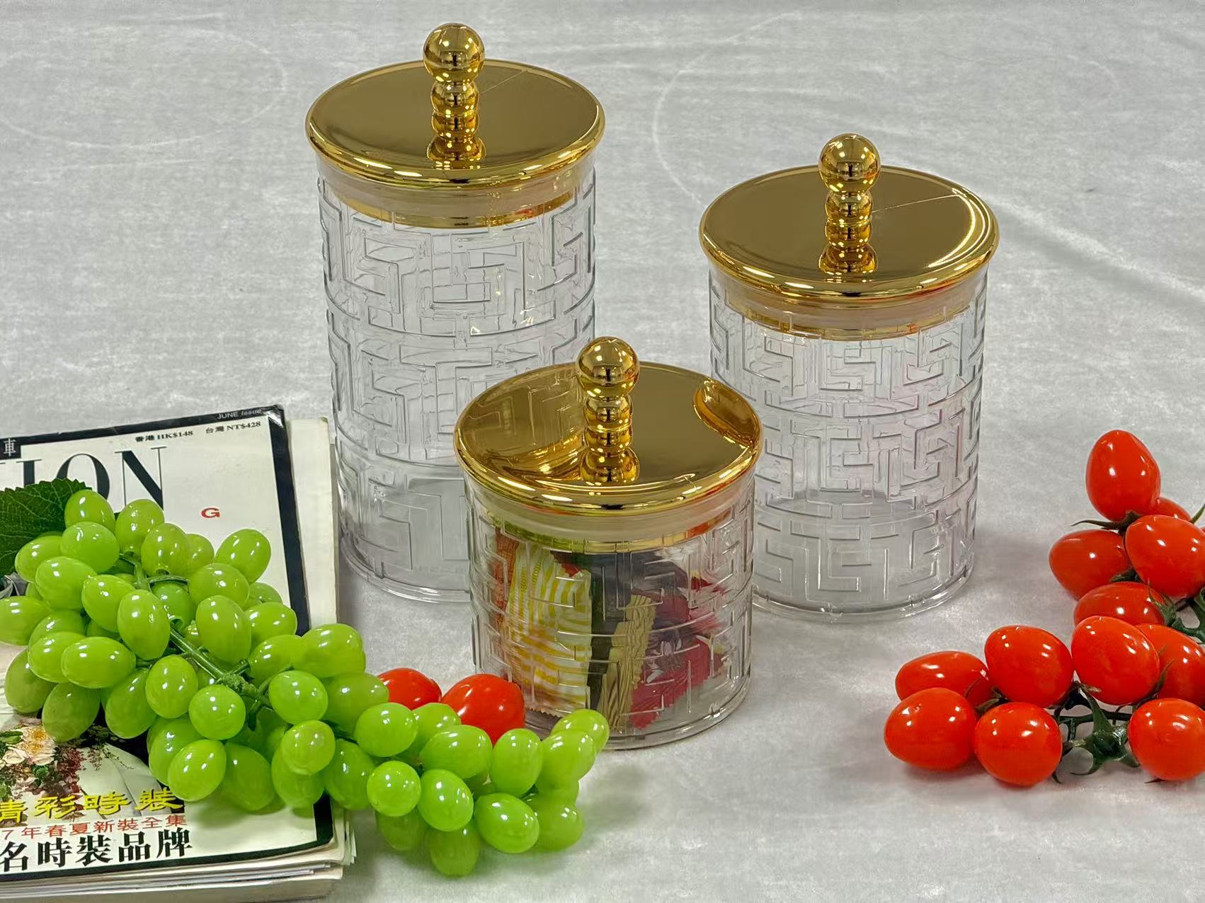 Window grille sealed jars