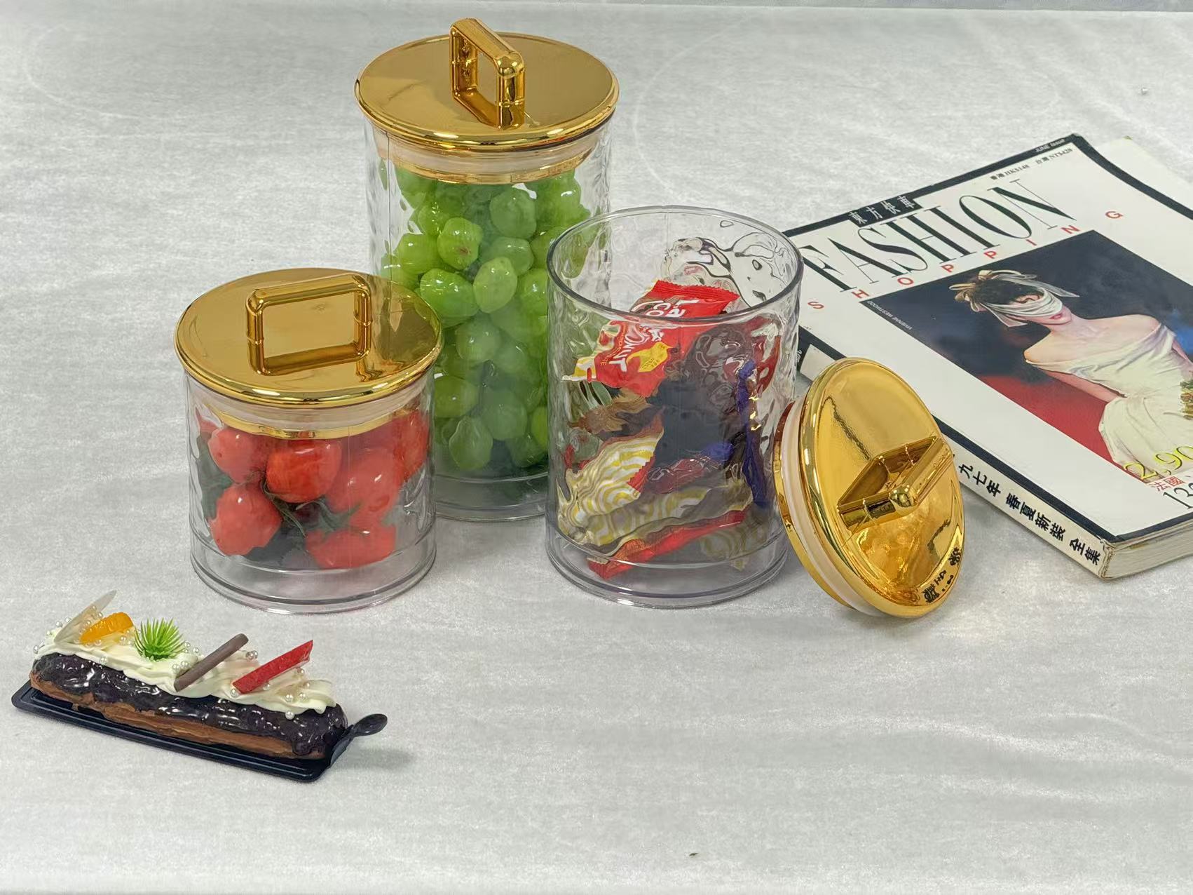 Ice crack sealed jars