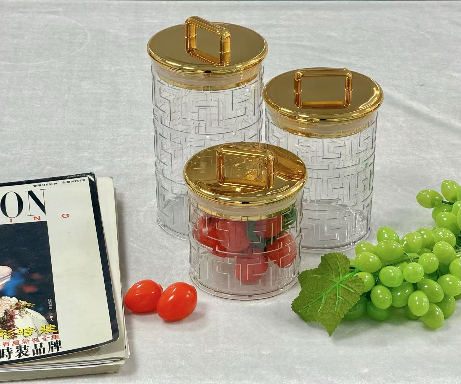 Window grille sealed jars