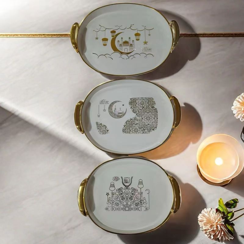 Ramadan oval egg tray