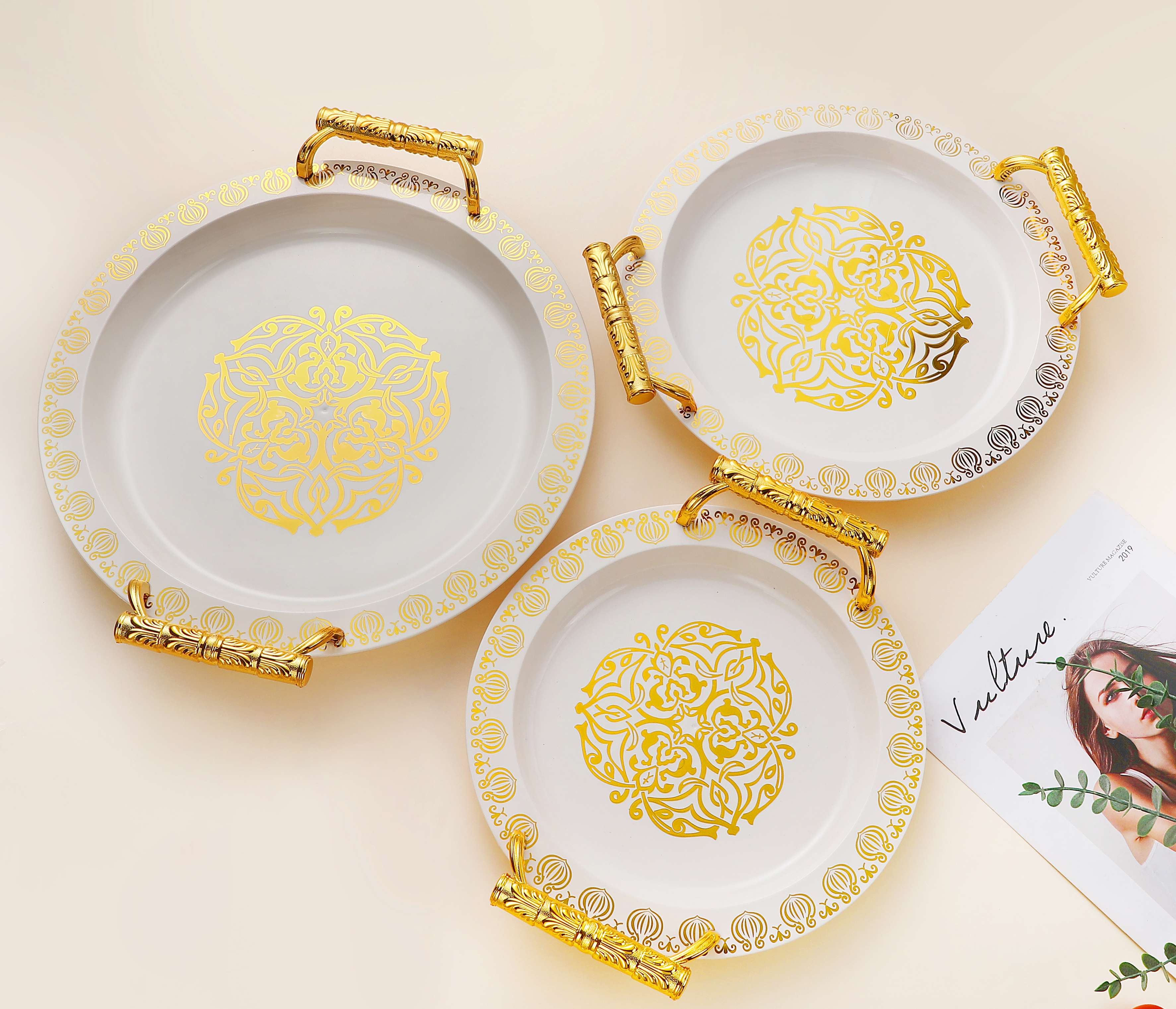 Round luxury tray Round luxury tray